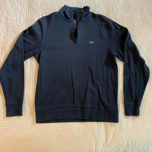 Vineyard Vines 1/4 Navy blue zip